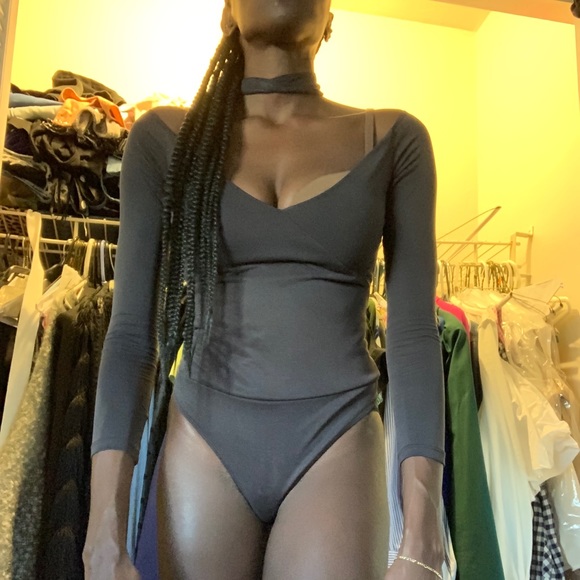 Lover & Friends smoked choker bodysuit - Picture 2 of 8